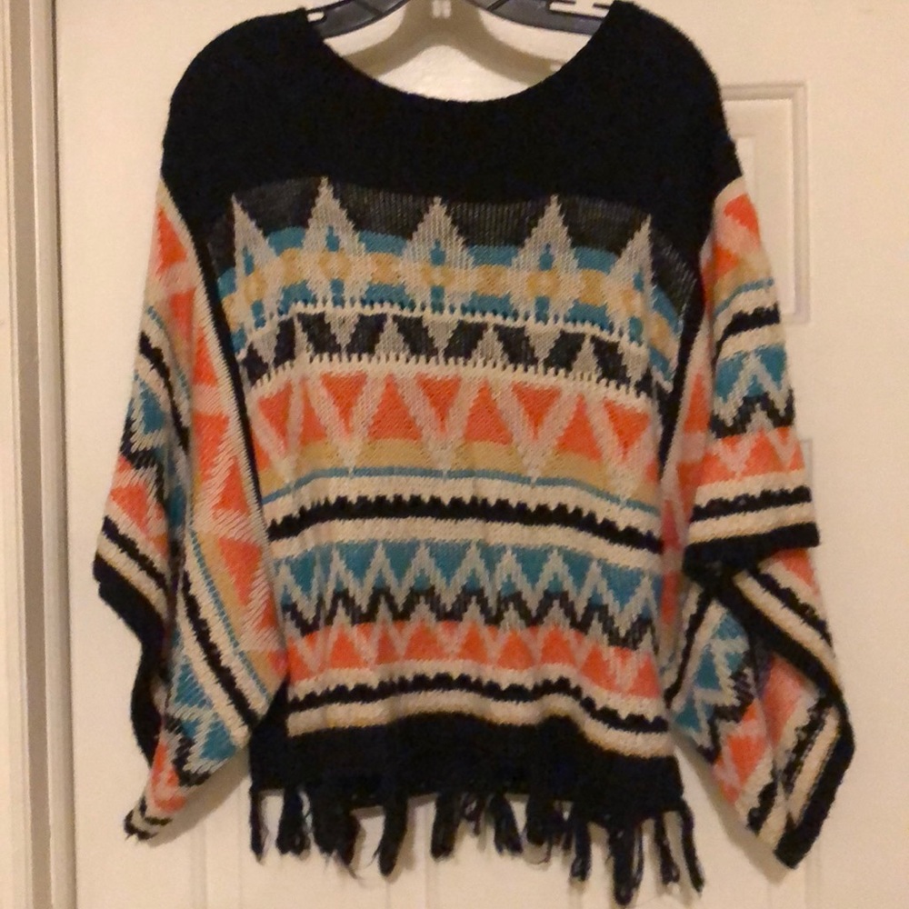 Hobo chic sweater